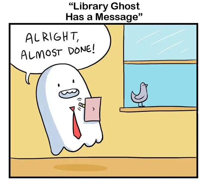 Library Ghost Chapter 72 1